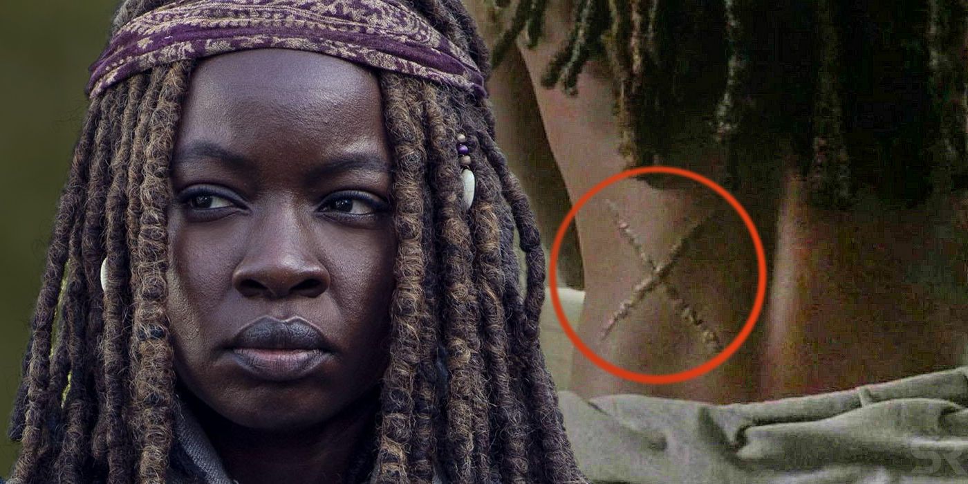 The Walking Dead Explains Daryl & Michonnes X Scars