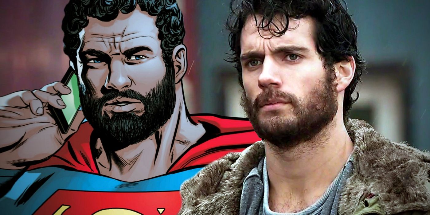 So how does the Man of Steel actually cut his beard and hair? 