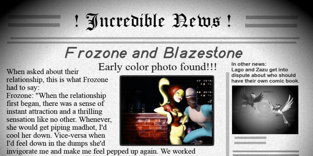 The Incredibles 10 Things You Didnt Know About Frozone