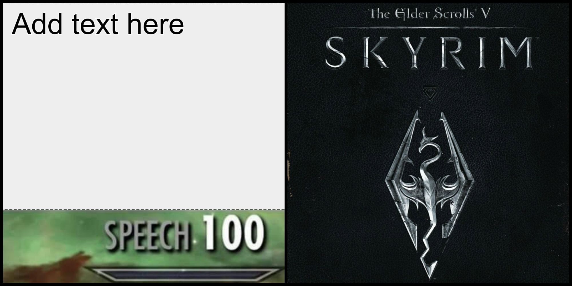 How Skyrim Spawned The Hilarious Speech 100 Meme | Screen Rant