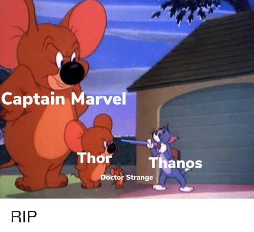 The Internet S Best Captain Marvel And Thor Memes Screenrant