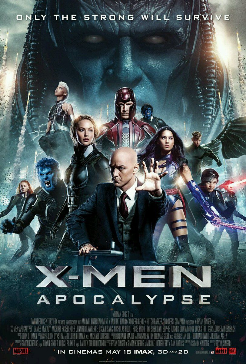 Every XMen Movie Poster Ranked
