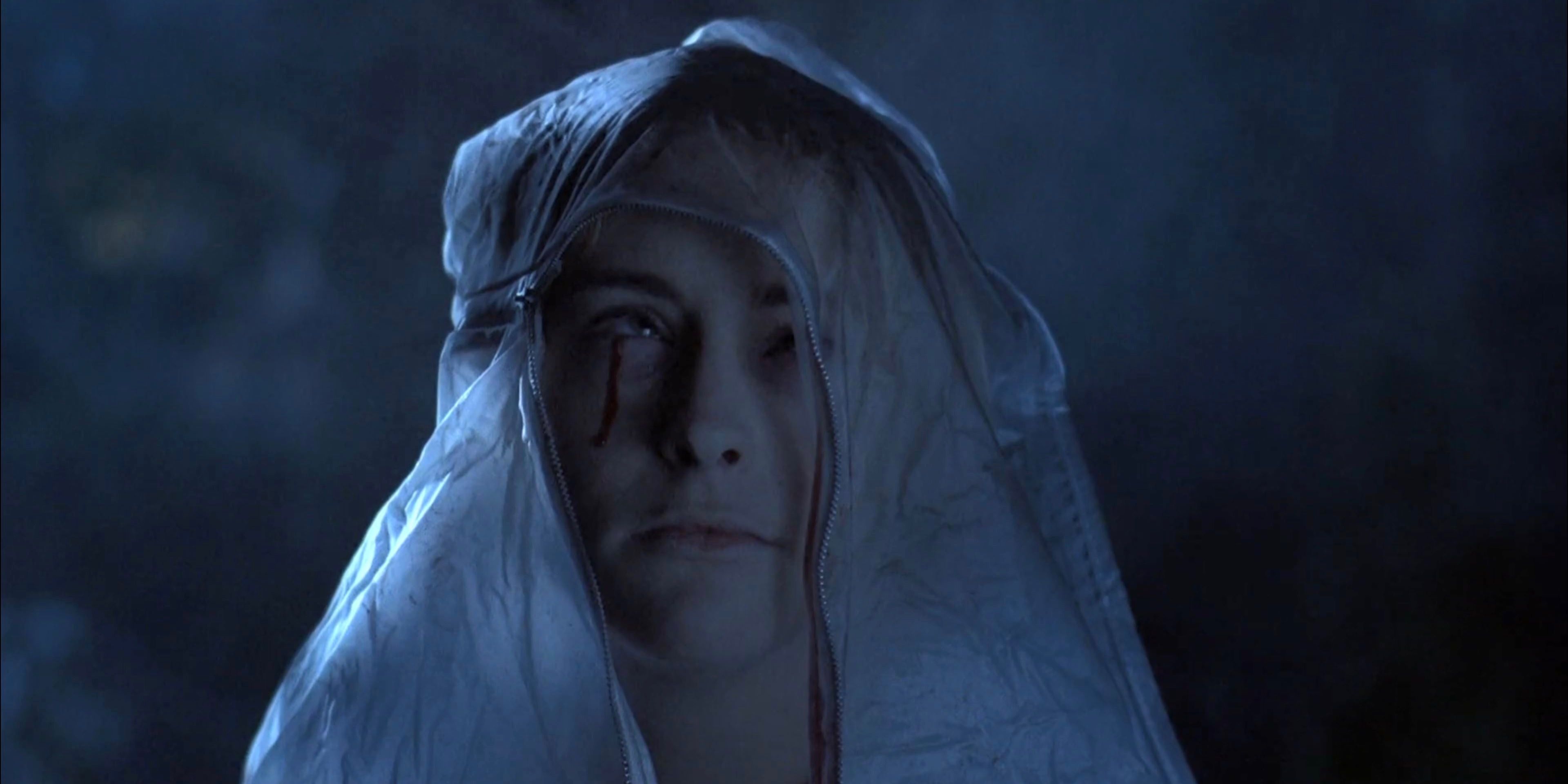 Amanda Wyss as Tina in A Nightmare on Elm Street
