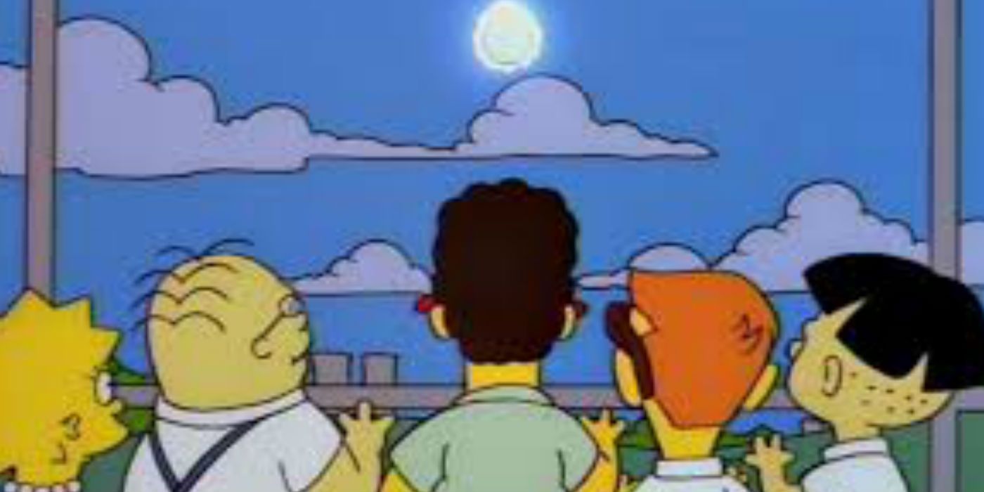 Barts Comet The Simpsons