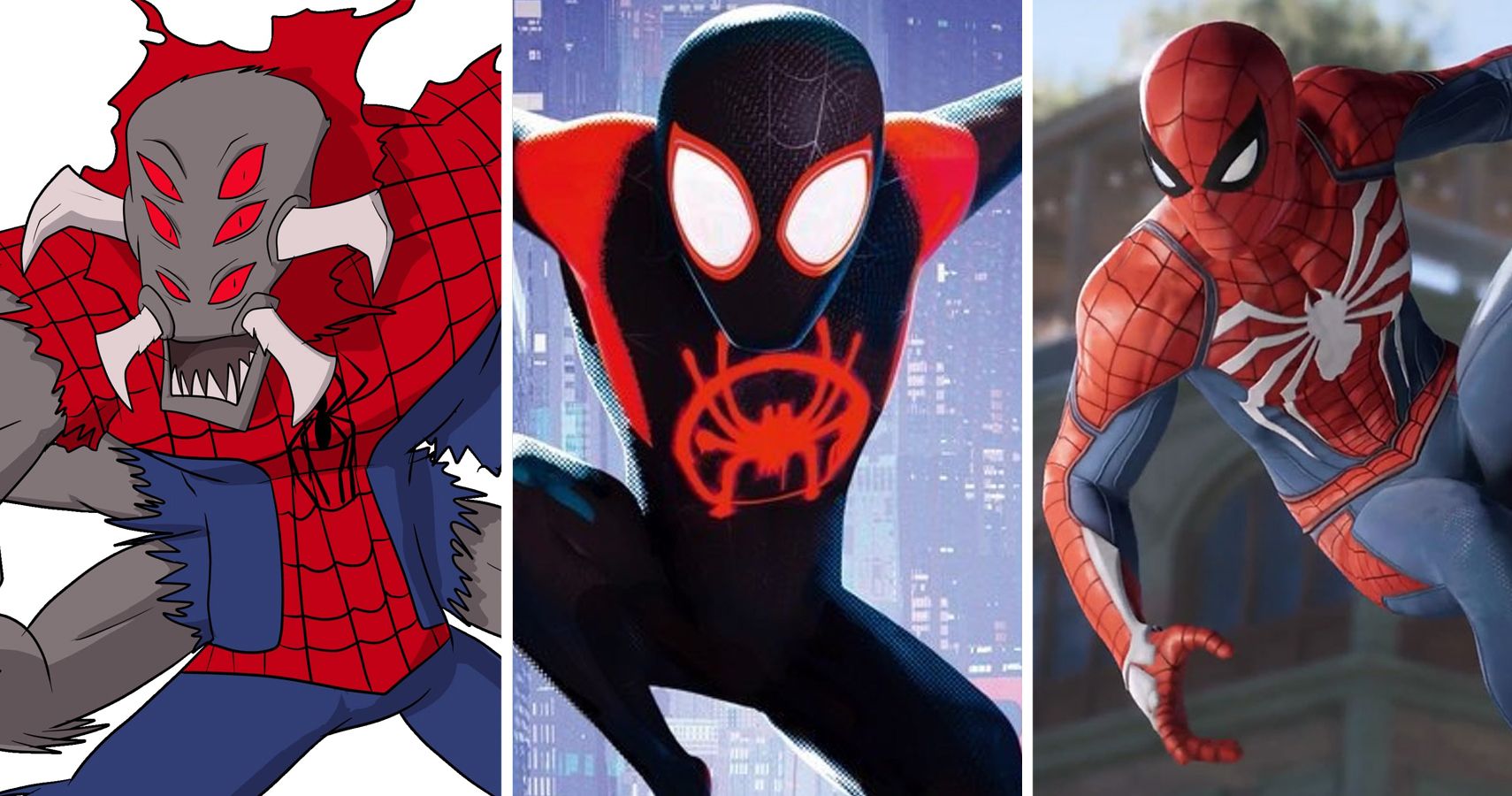 all spiderman versions