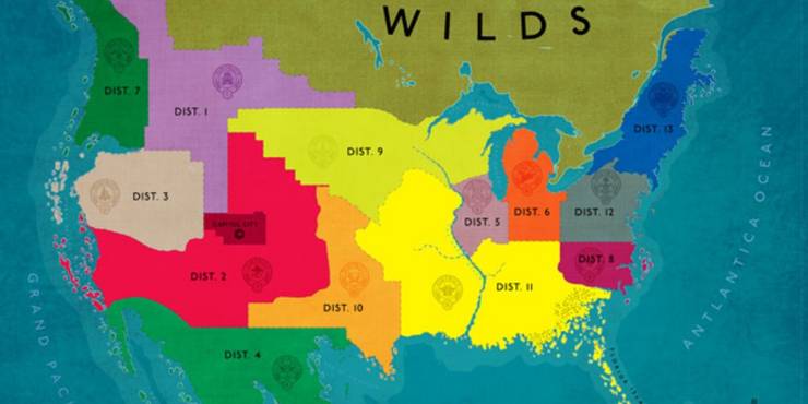 Hunger Games Panem Map Guide Every Location Explained