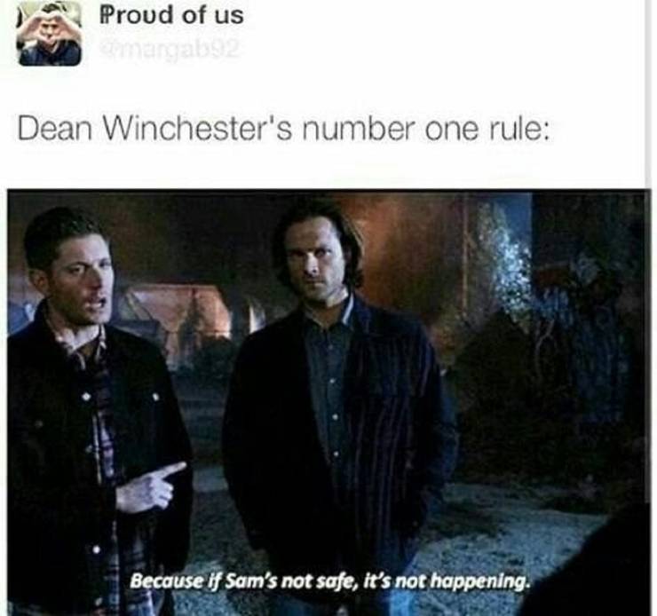 Supernatural 10 Dean Winchester Logic Memes That Are Too