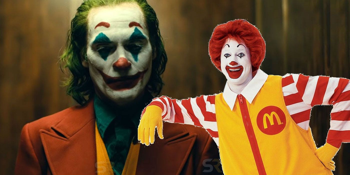 Joaquin Phoenix's Joker Merges With Ronald McDonald in Creepy Fan Art.
