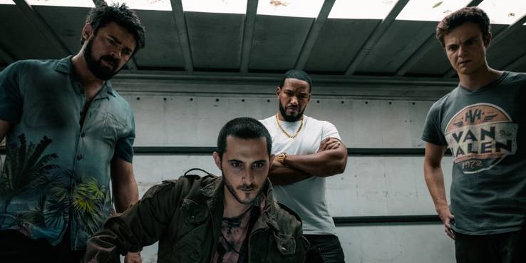 The Boys: confira as diferenças entre as HQs e a série do Amazon Prime Video - 5 Karl Urban Tomer Capon Laz Alonzo and Jack Quaid in The Boys Amazon - The Boys: confira as diferenças entre as HQs e a série do Amazon Prime Video