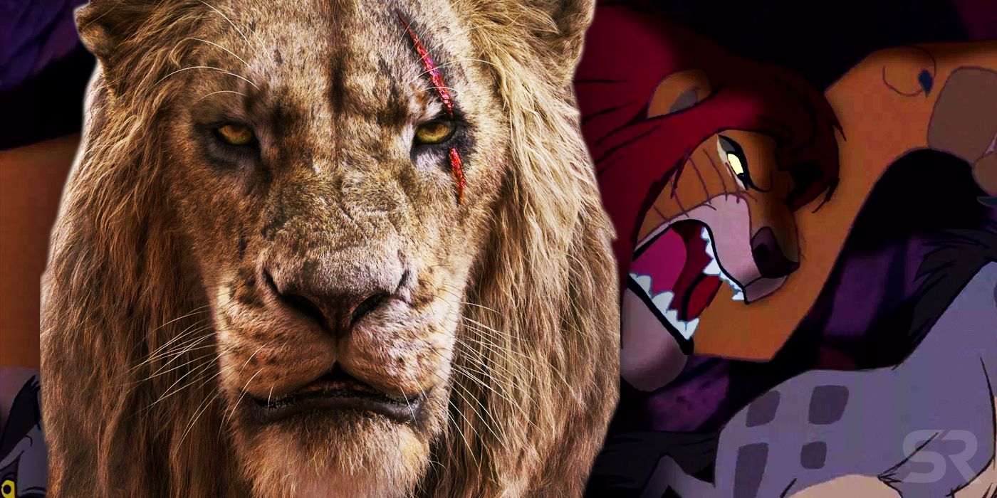 The Lion King 2019 Changes How Scar Got His Scar