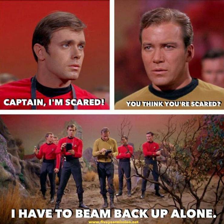 Star Trek 10 Red Shirt Memes That Are Too Funny Screenrant Star Trek 10 Red Shirt Memes That Are Too Funny Screenrant