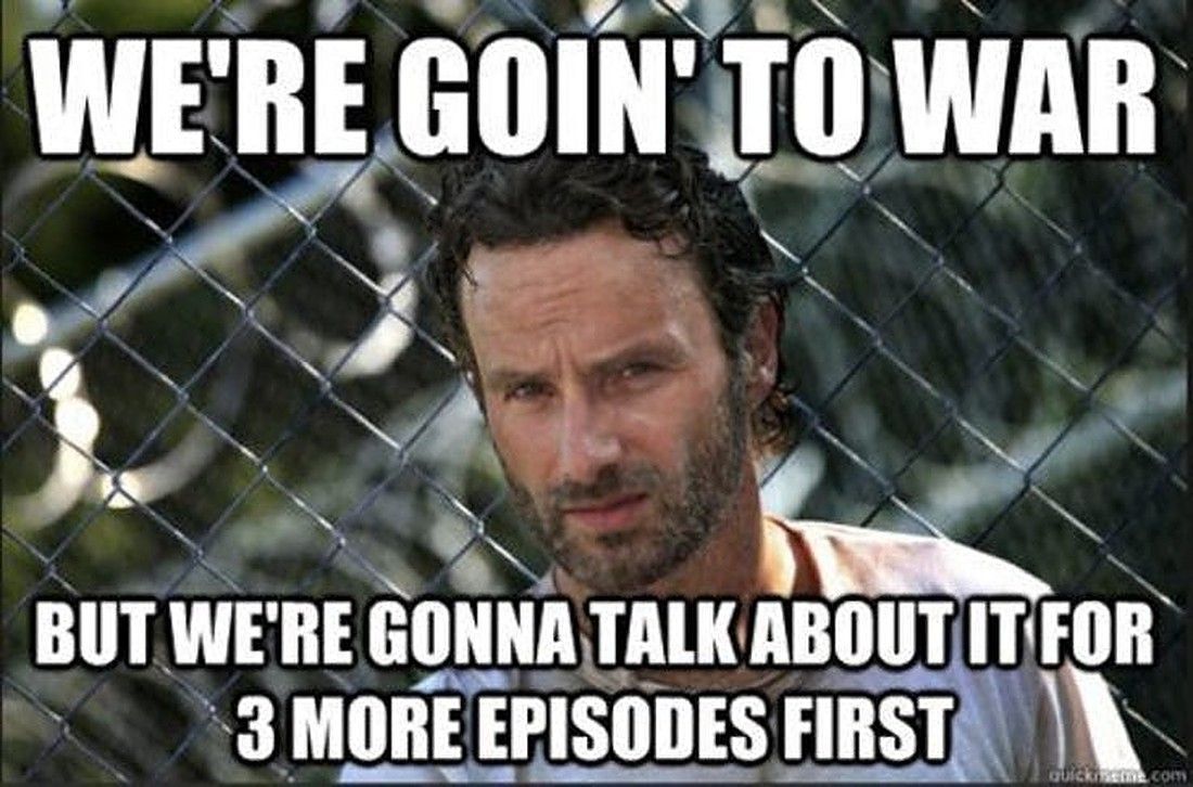 10 Hysterical The Walking Dead Logic Memes Only True Fans Understand