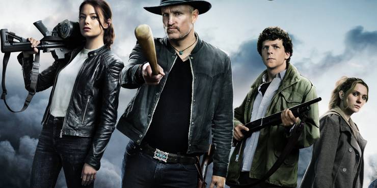 Póster del reparto de Zombieland Double Tap