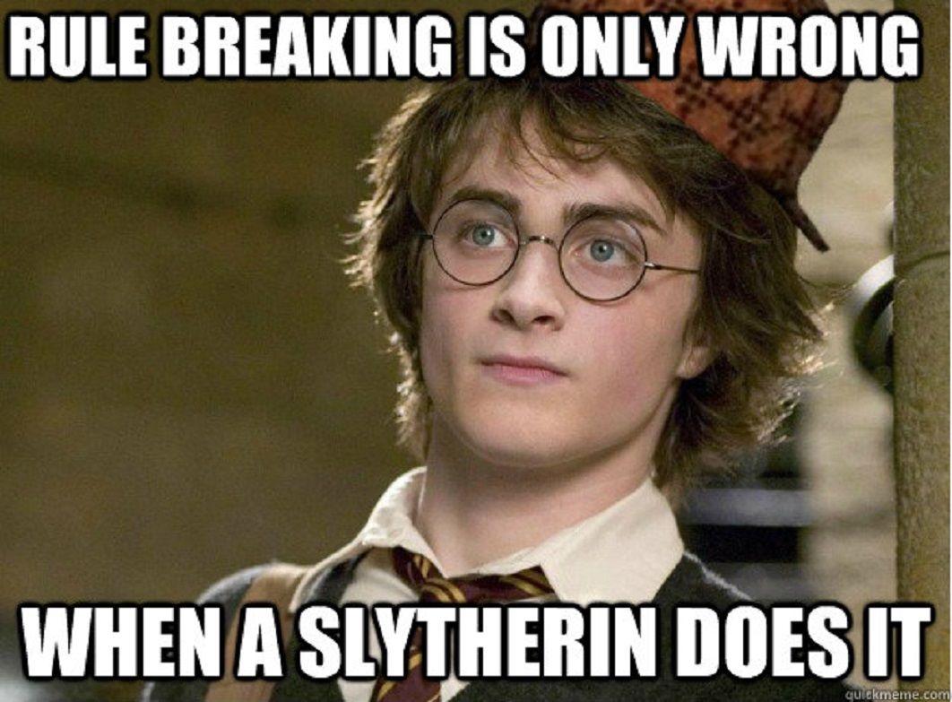 Harry Potter 10 Slytherin Memes That Prove Its The Sneakiest House