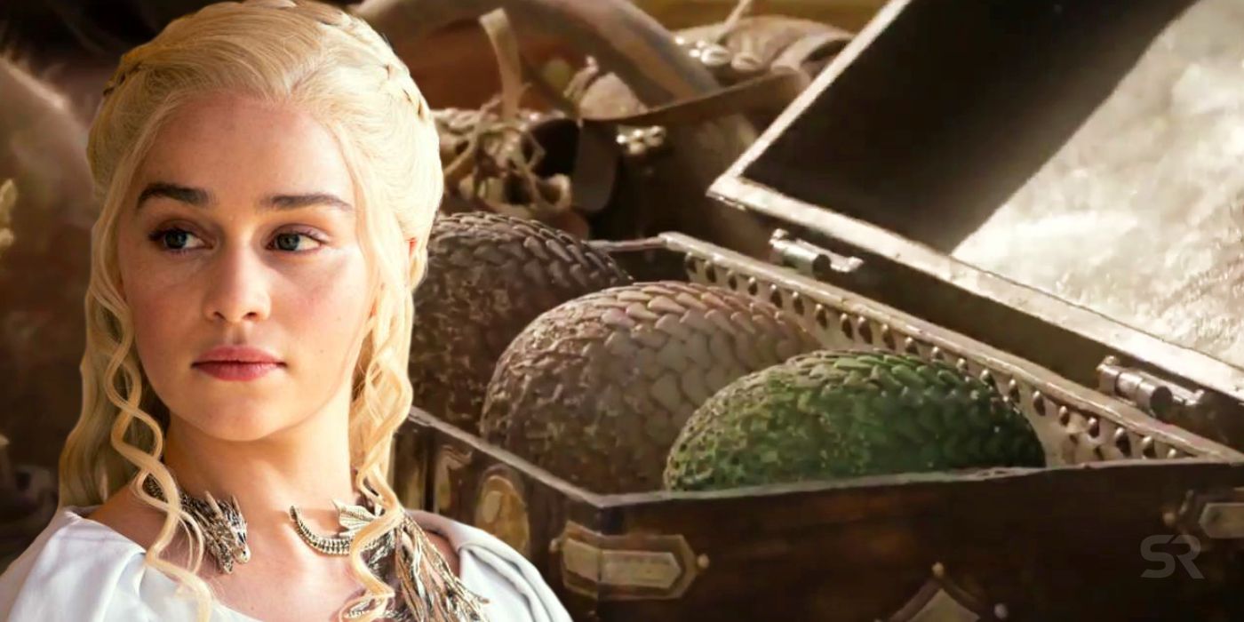 Resultado de imagem para daenerys and dragon eggs