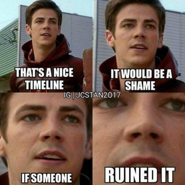 The Flash 10 Time Travel Memes That Are Too Hilarious For Words