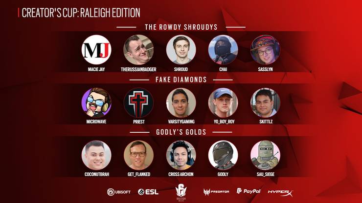Fake Diamonds Win Creator S Cup At Rainbow Six Siege S