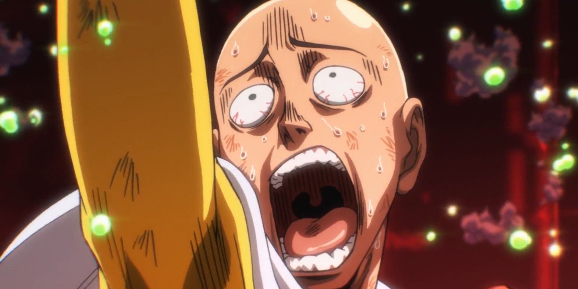 Saitama's overpowered punch in One Punch man