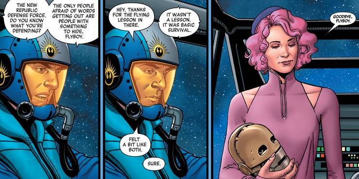 star wars strip age of resistance po dameron admiral holdo