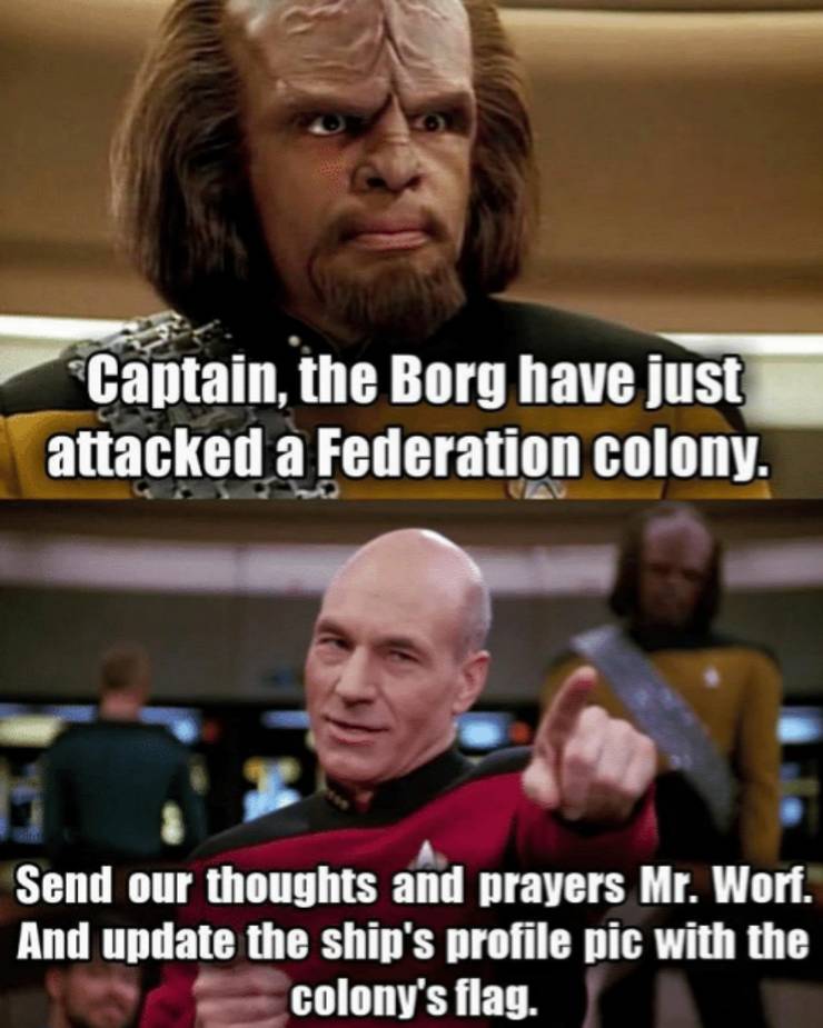 Star Trek 10 Borg Memes That Are Too Funny Screenrant Star Trek 10 Borg Memes That Are Too Funny Screenrant