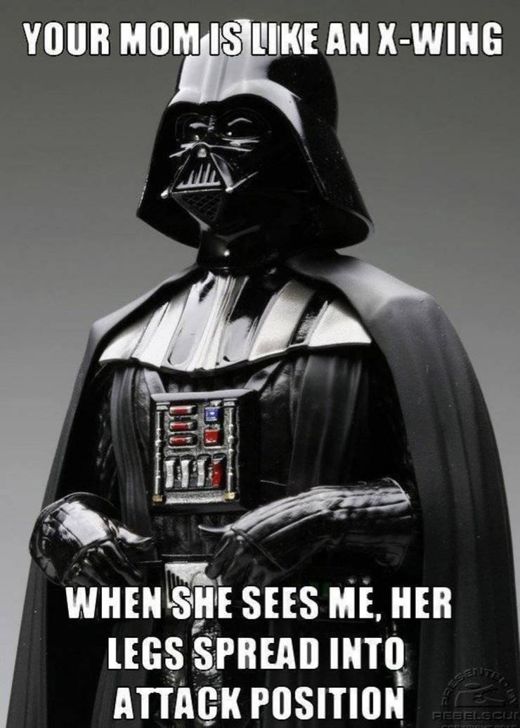 Star Wars 10 Hysterical Darth Vader Memes That Are Too Funny Star Wars 10 Hysterical Darth Vader Memes That Are Too Funny