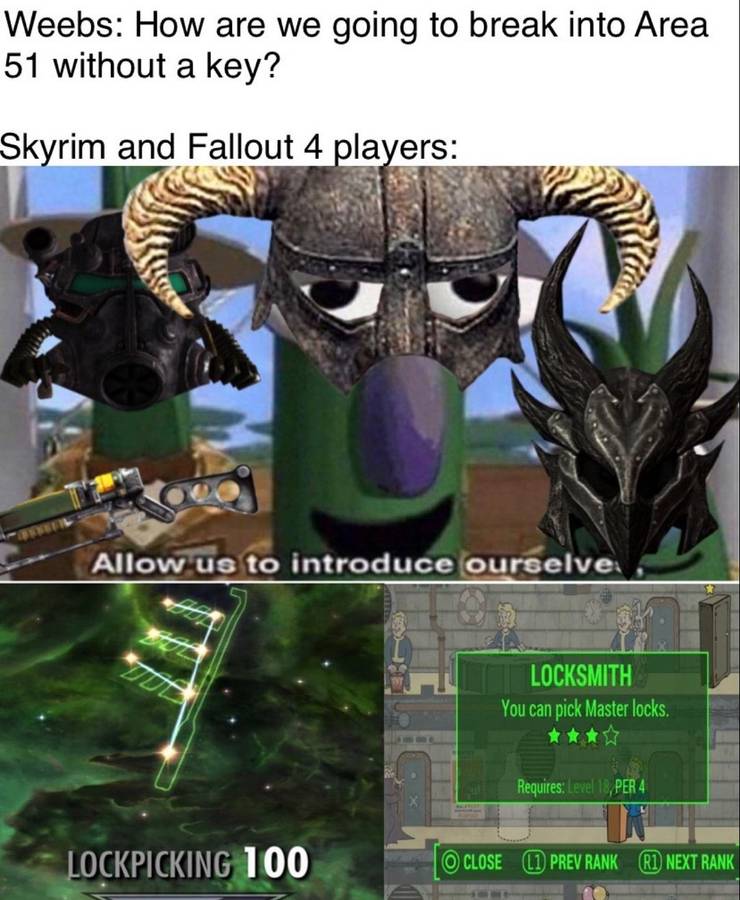 10 Fallout Vs Skyrim Memes That Are Absolutely Hilarious