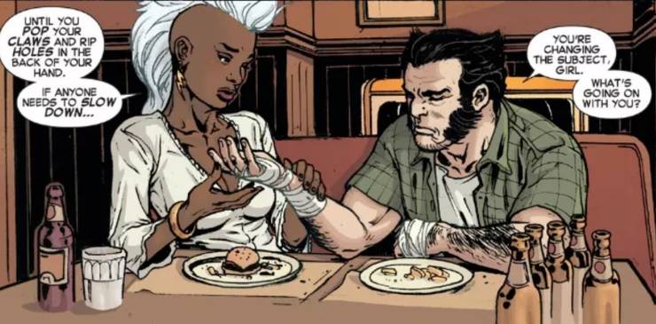 Storm relationship wolverine Wolverine and