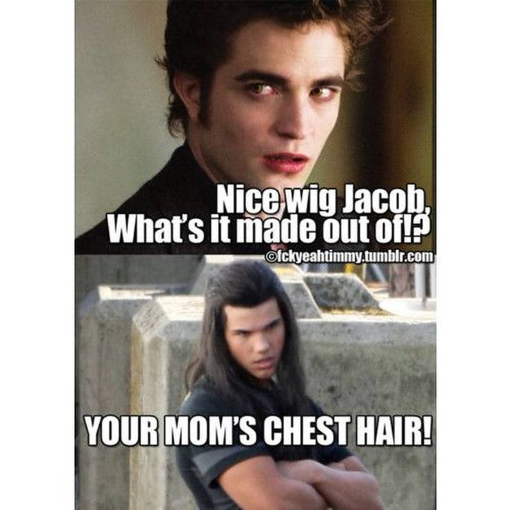 Twilight 10 Hilarious Jacob Memes That Are Too Funny