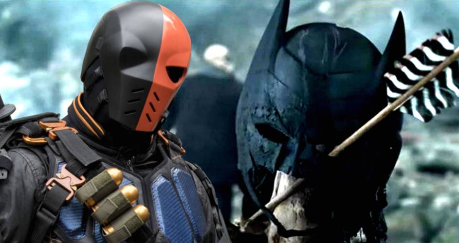 Arrow Why Batman S Mask Replaced Deathstroke S In Season 8
