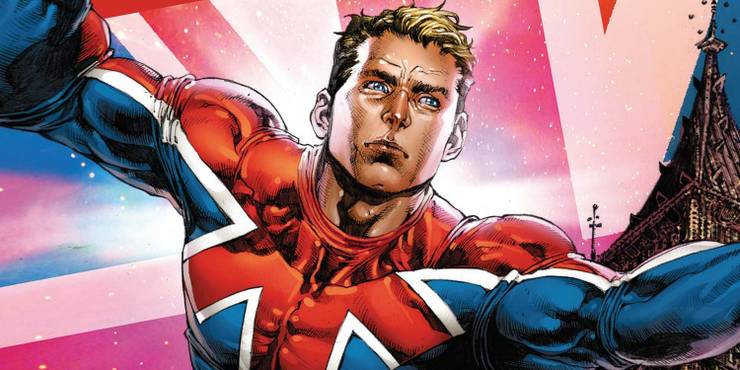 Captain Britain in Marvel Comics Art