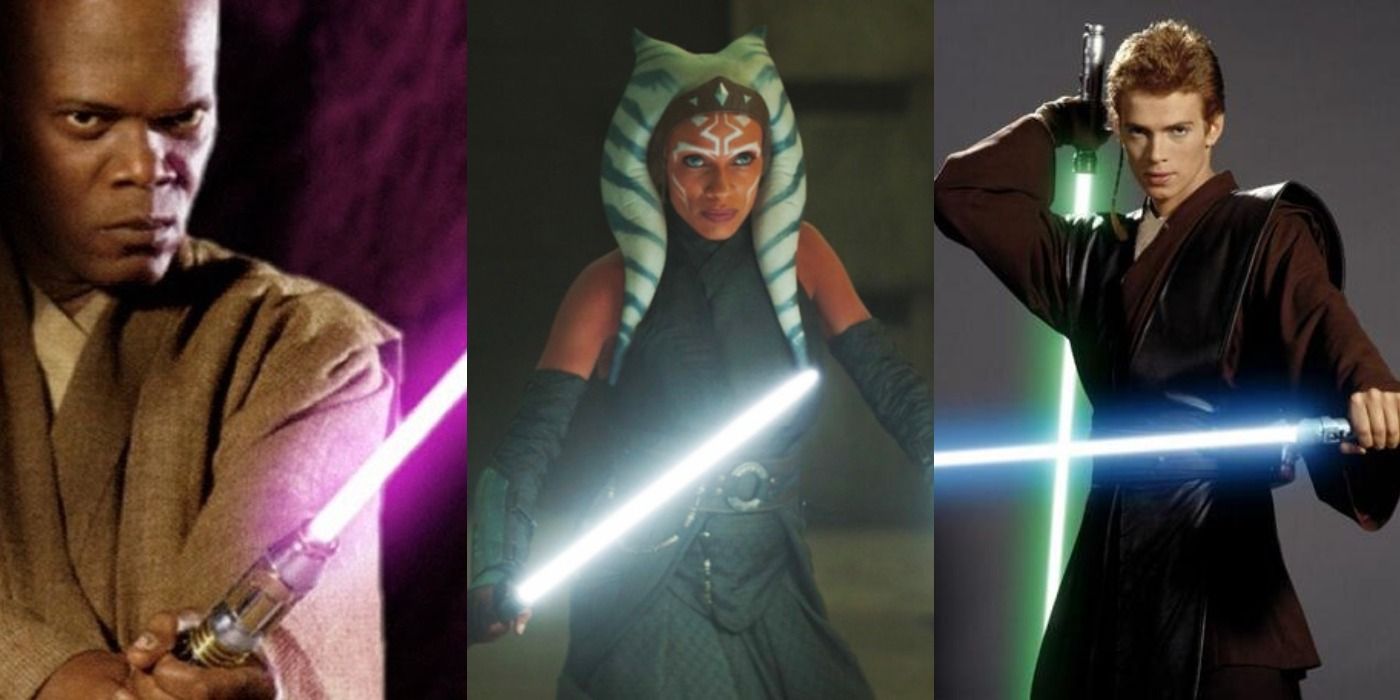 Star Wars Every Major Lightsaber Color (And What They Mean)