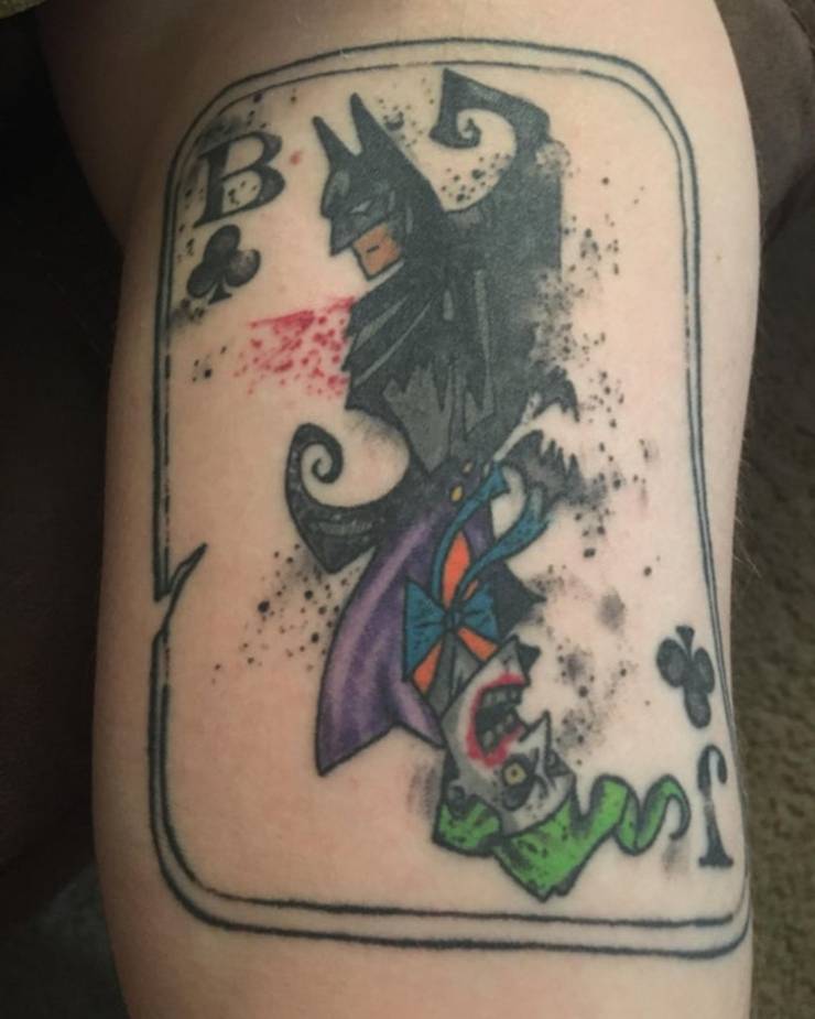 10 Batman Tattoos Only True Fans Will Understand Screenrant 10 Batman Tattoos Only True Fans Will Understand Screenrant