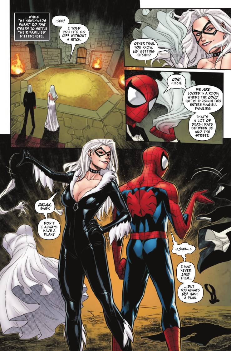 Felicia Hardy And Peter Parker - Canonsx 210