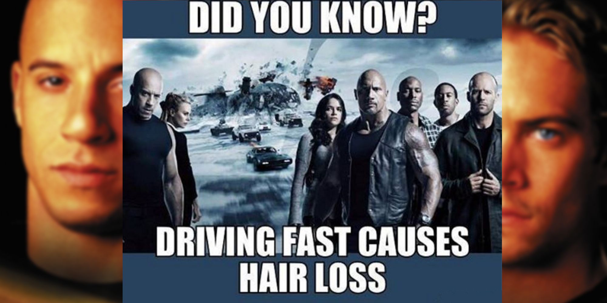 Driving Causes Hairloss Meme