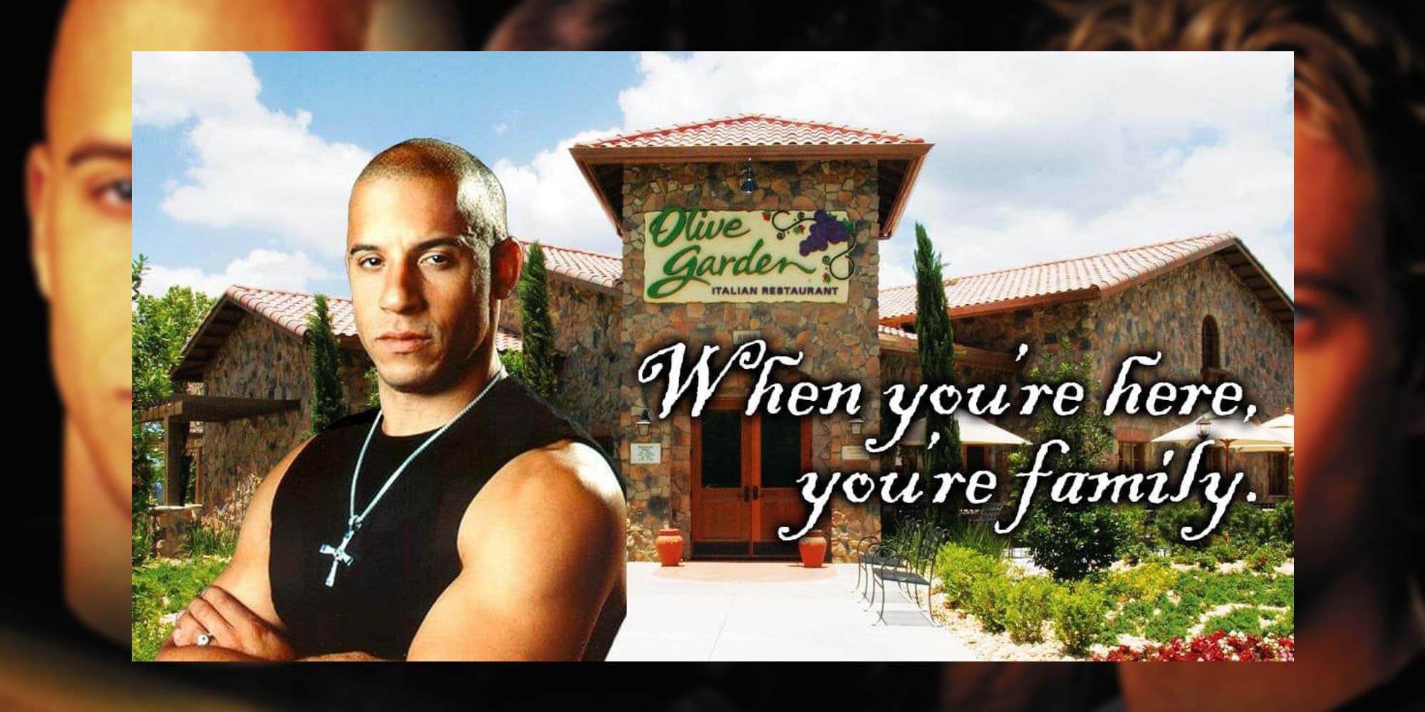 Fast and Furious Olive Garden Meme