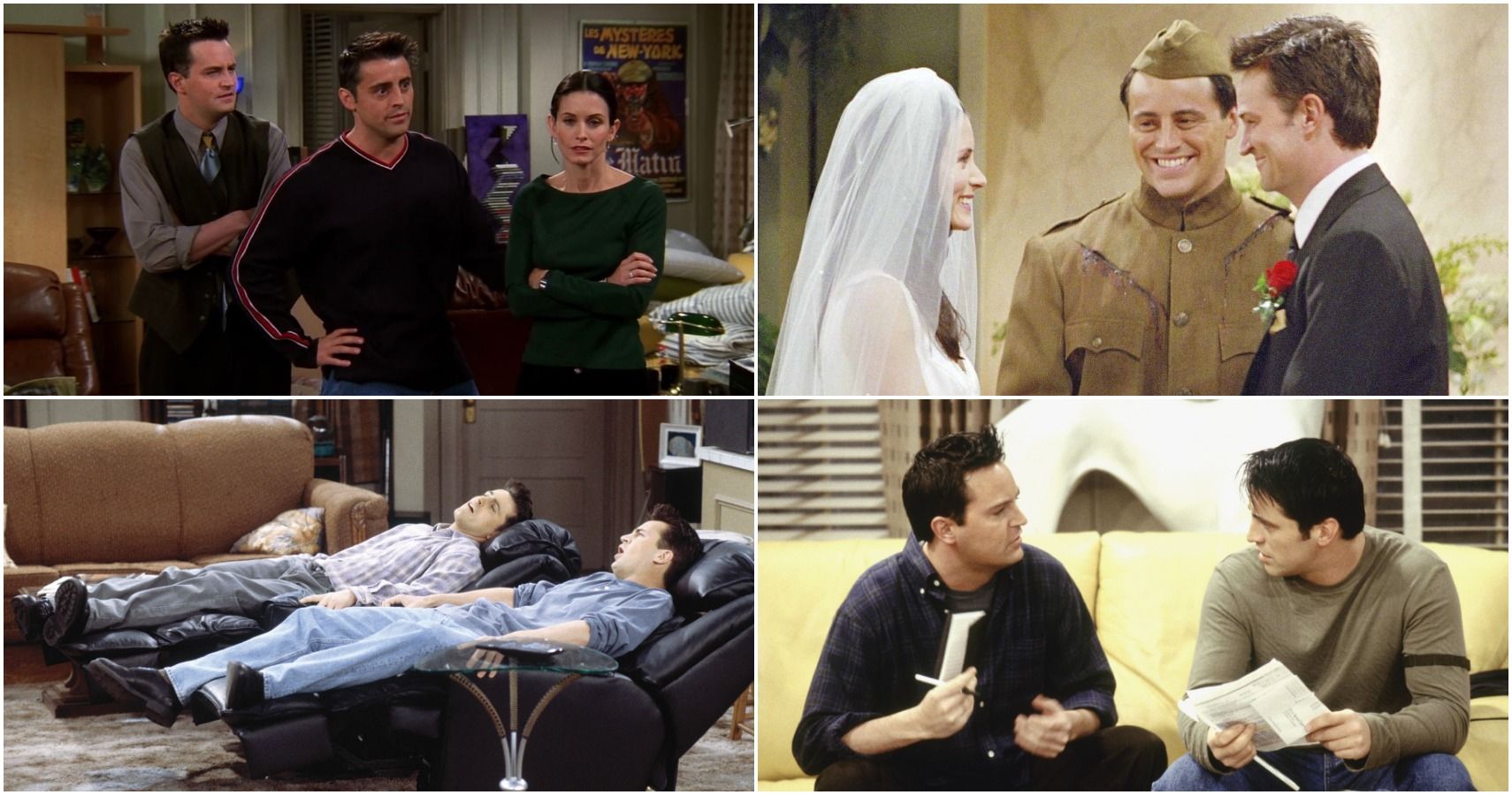 Friends: 5 Best Things Joey Did For Chandler (& 5 Chandler ...