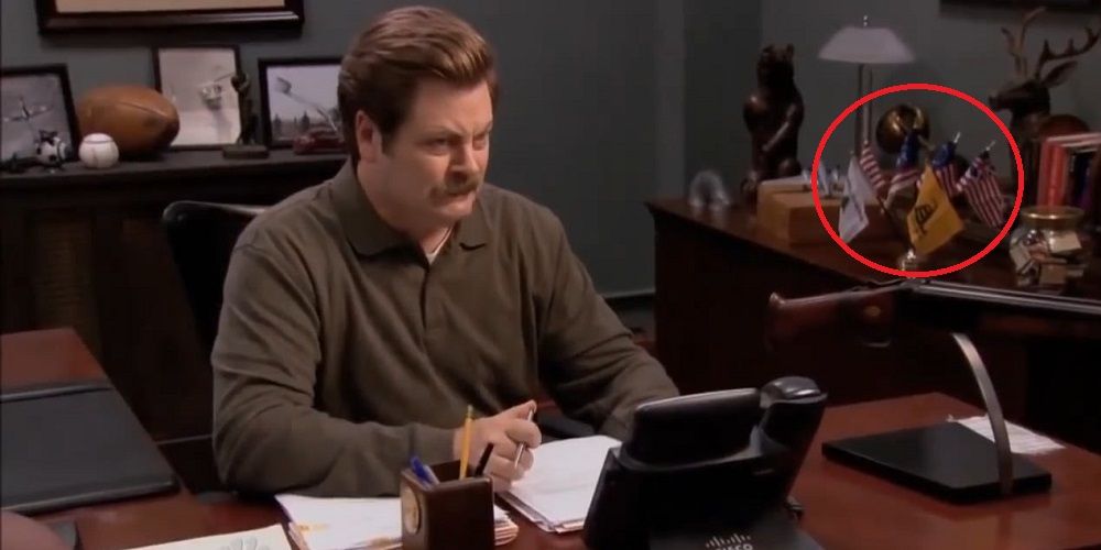 Parks And Rec 10 Hidden Details About Ron Swansons Office