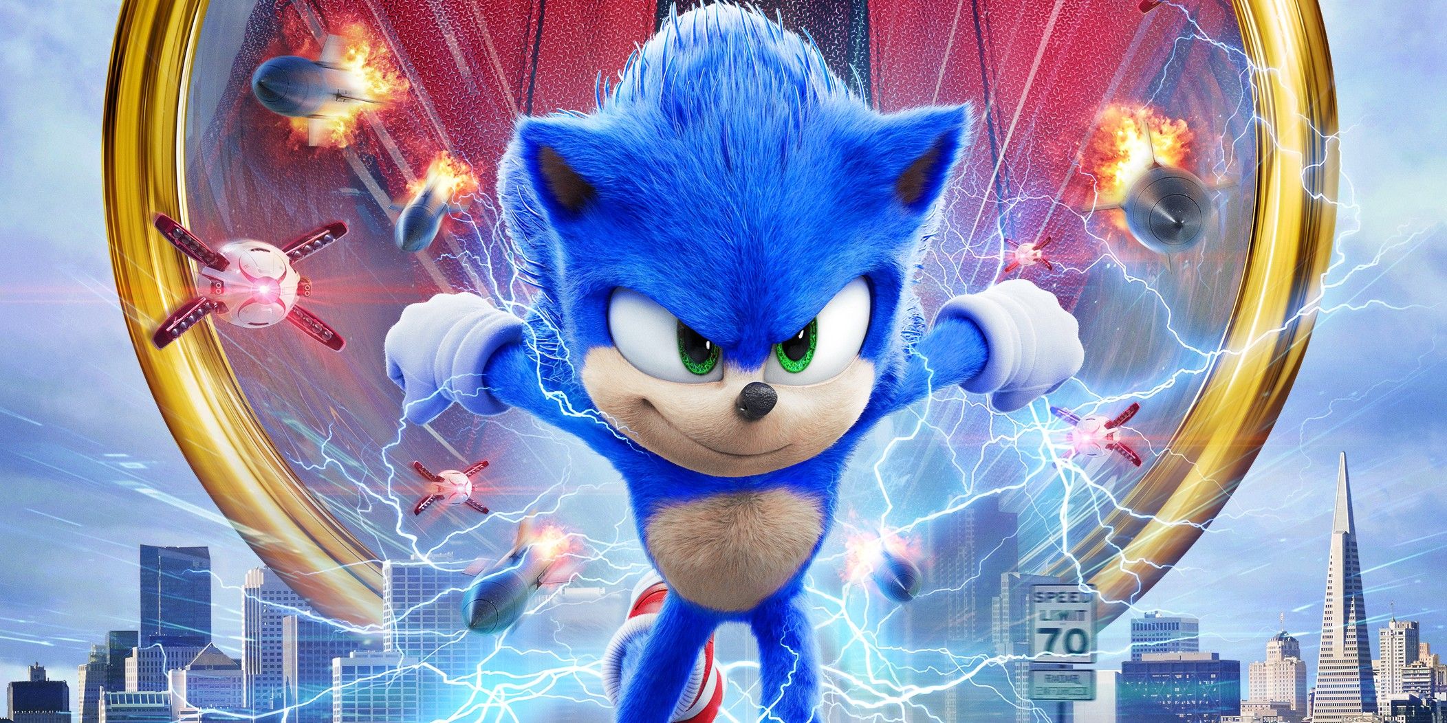 Sonic the Hedgehog Movie Trailer & Poster Reveal Sonic's Redesign2104 x 1052