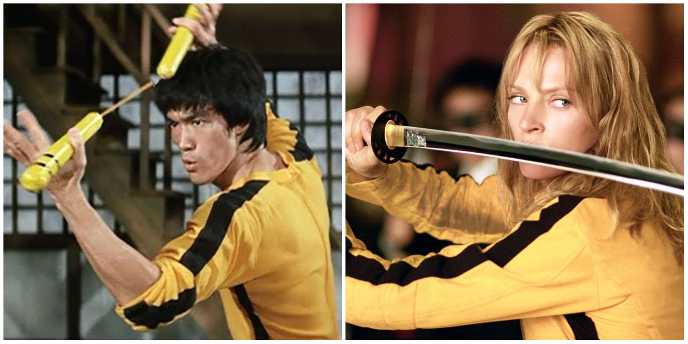 kill bill bruce lee suit