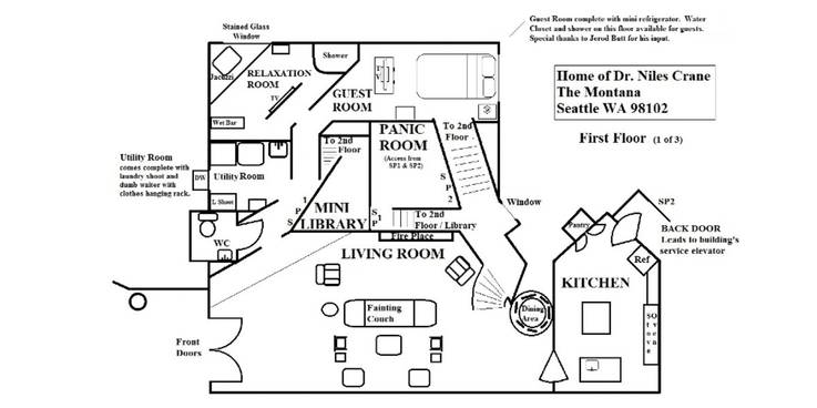 Frasier 10 Hidden Details You Never Noticed About Frasier Niles Apartments Frasier 10 Hidden Details You Never Noticed About Frasier Niles Apartments
