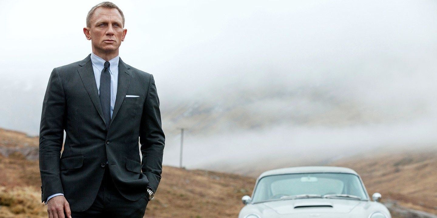 James Bond Green Suit Skyfall Cropped
