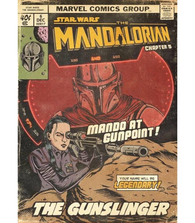 Star Wars Mandalorian Comic Book / Star Wars The Mandalorian