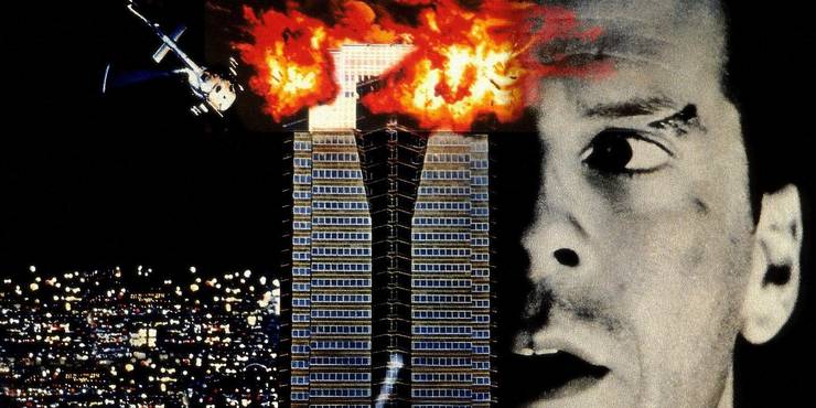 die hard christmas movie airplane towers