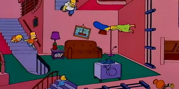 simpsons couch lego