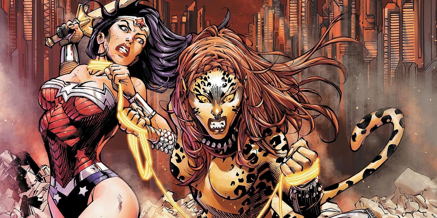 Wonder Woman 1984 Cheetahs Costume is Mostly Practical Effects