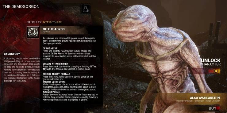 Dead By Daylight Killer Guide Stranger Thing S Demogorgon Dead By Daylight Killer Guide Stranger Thing S Demogorgon