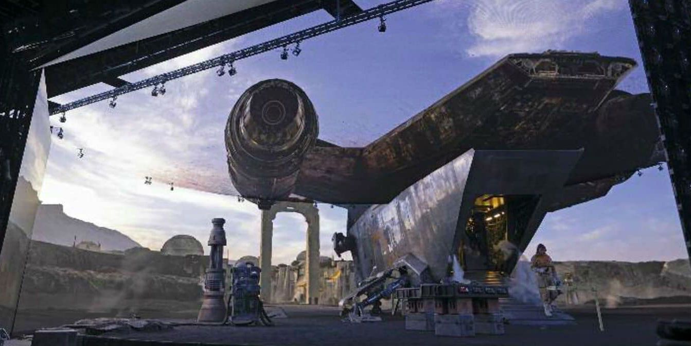 The Mandalorian Set Photos Reveal Stunning RealTime Environments