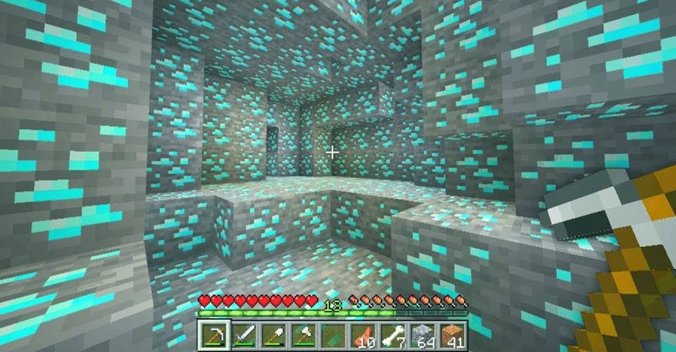 Minecraft 1 18 Best Places To Mine Diamonds Screen Rant Minecraft 1 18 Best Places To Mine Diamonds Screen Rant