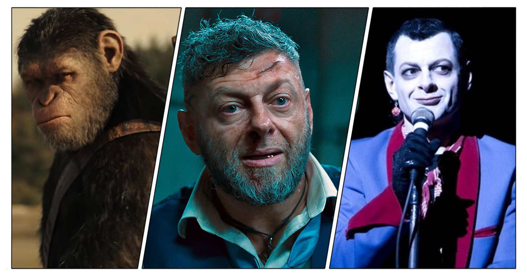 Andy Serkis 10 Best Roles Ranked