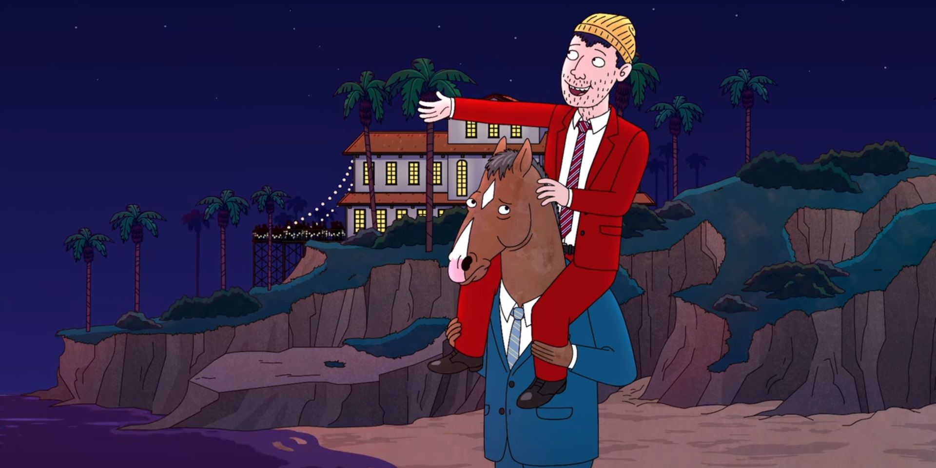 BoJack and Todd in the BoJack Horseman series finale